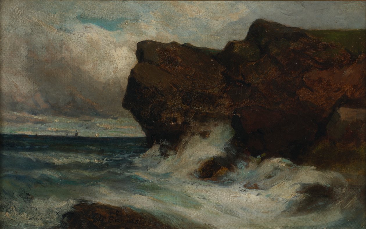 Klify Oceanu, 1881. autorstwa Edward Mitchell Bannister