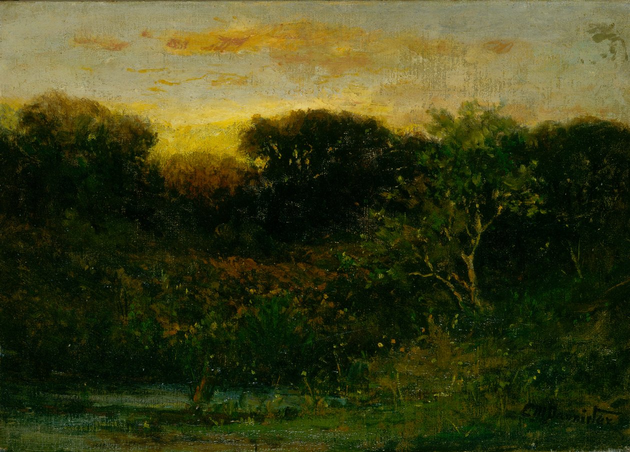 Wschód słońca, b.d. autorstwa Edward Mitchell Bannister