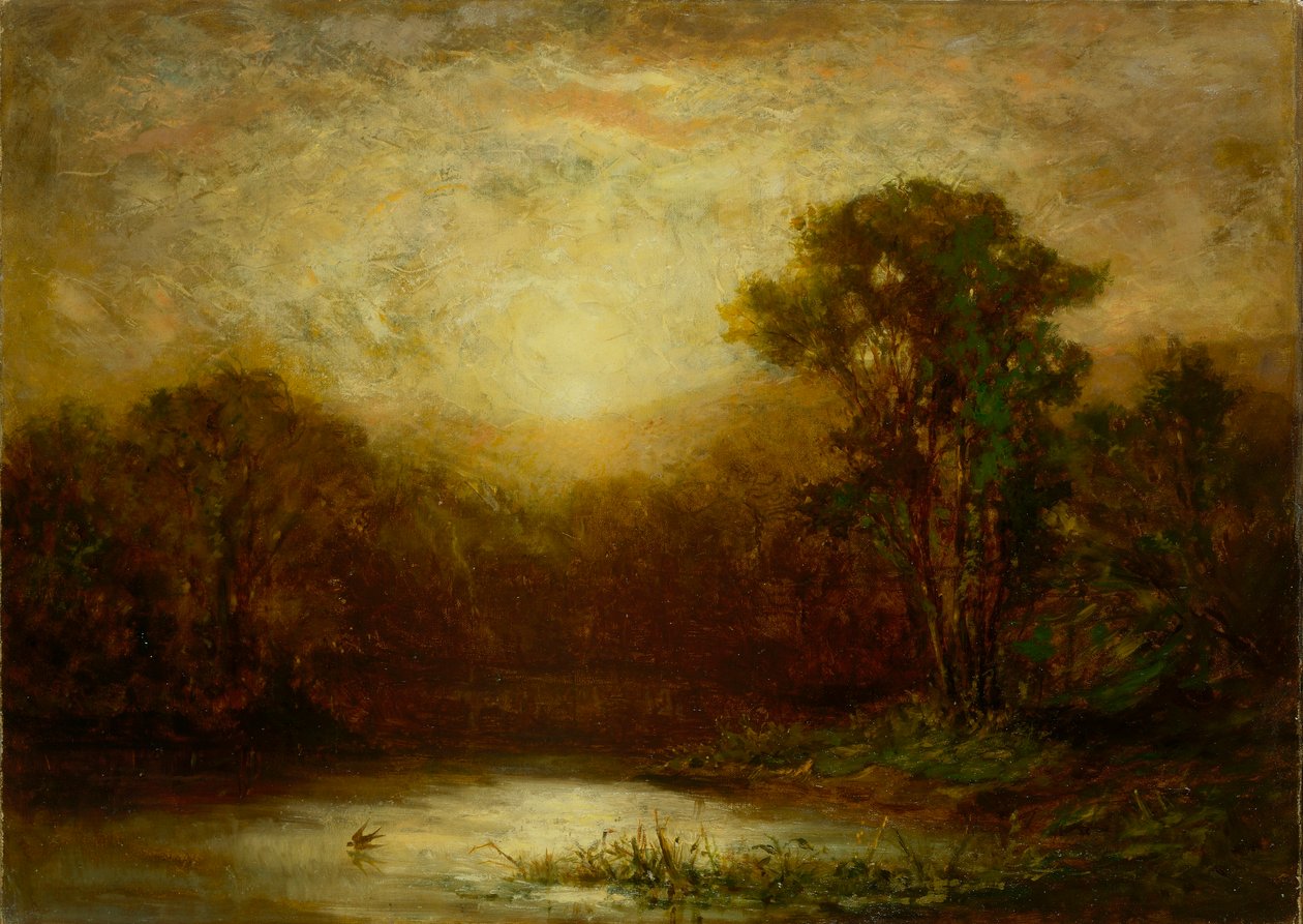 Zachód słońca autorstwa Edward Mitchell Bannister