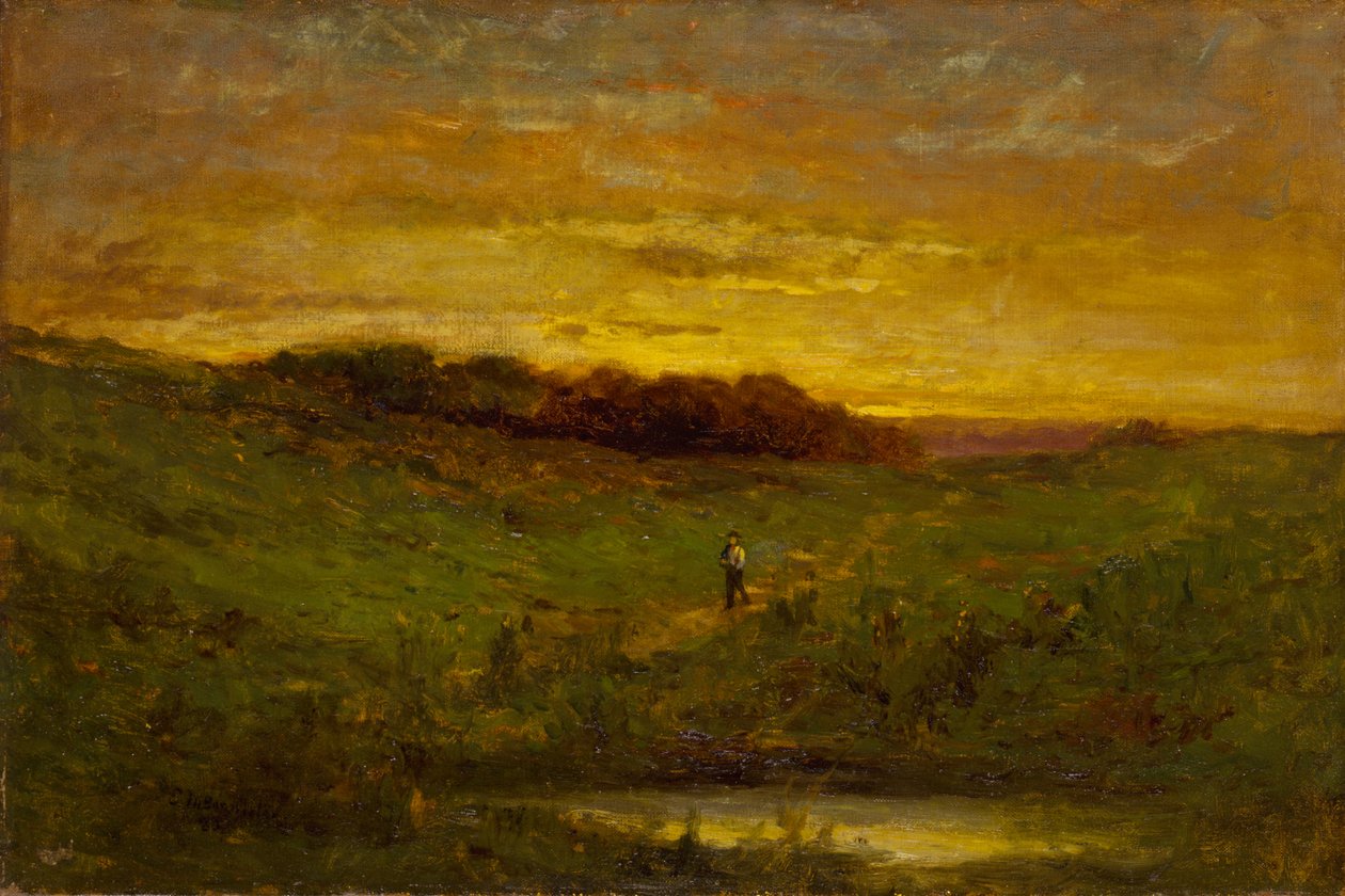 Zachód słońca, 1883. autorstwa Edward Mitchell Bannister