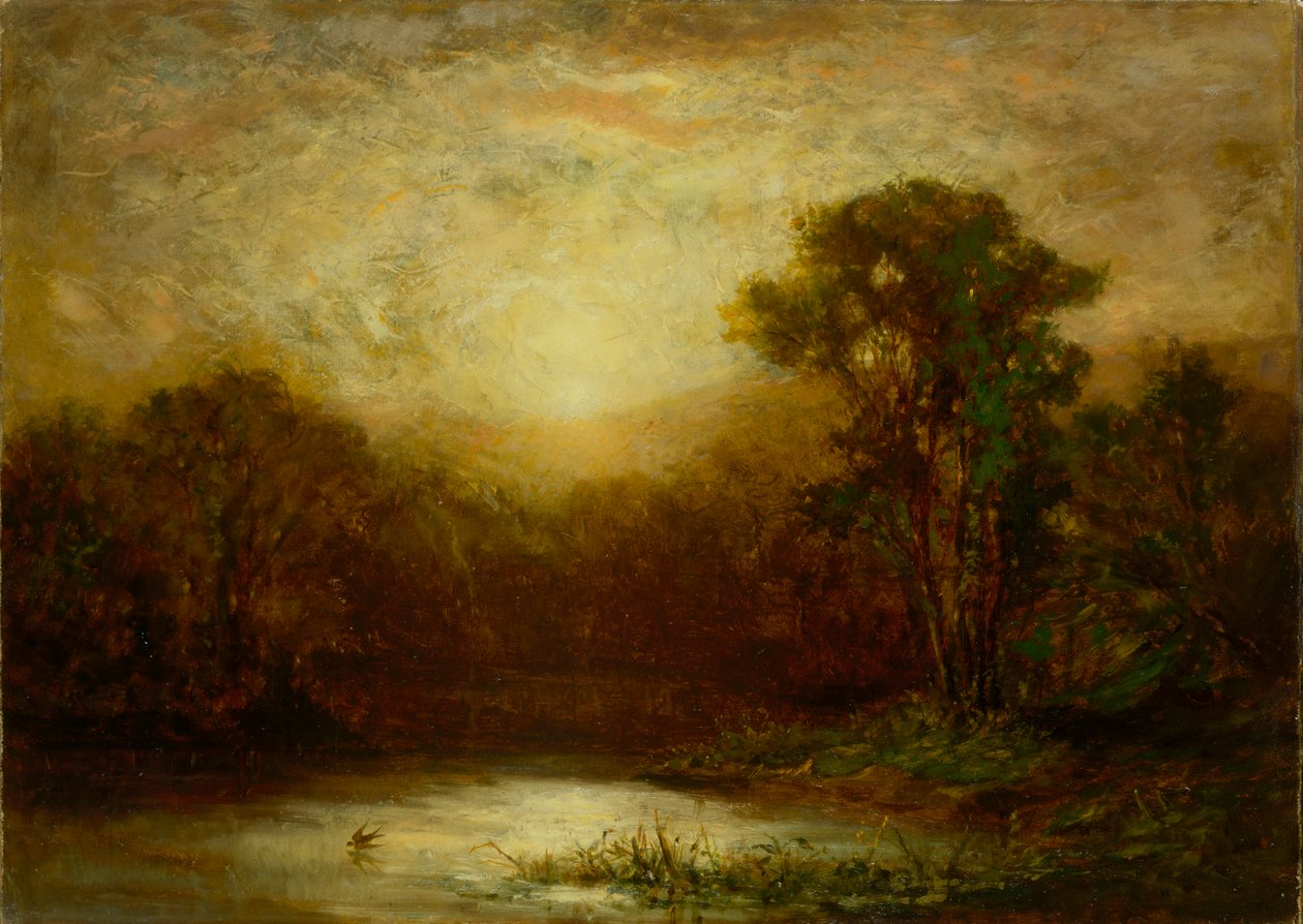Zachód słońca, ok. godz. 1875-1880. autorstwa Edward Mitchell Bannister