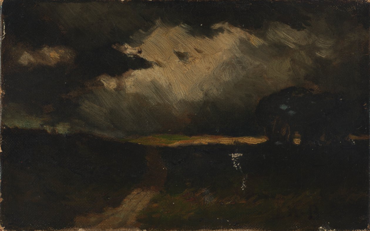 Burza, 1881. autorstwa Edward Mitchell Bannister