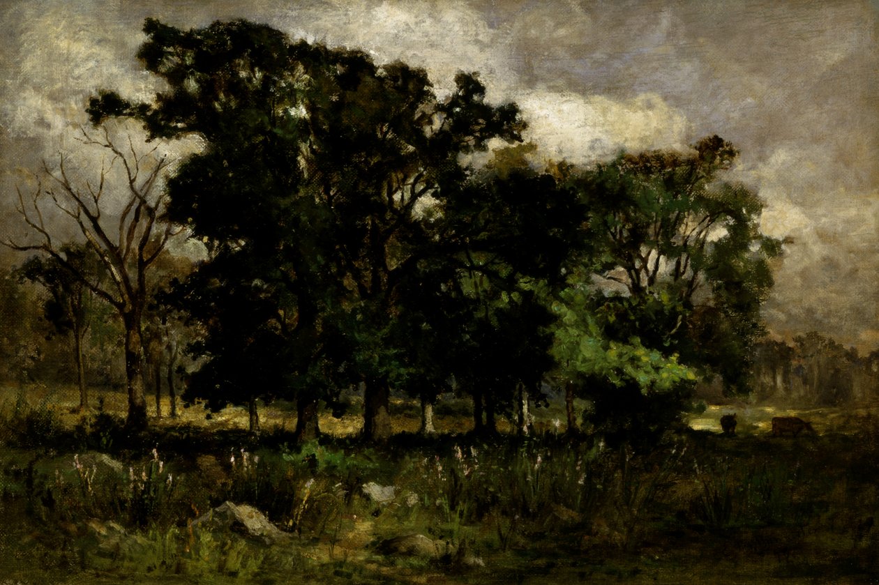 Krajobraz drzew, 1877. autorstwa Edward Mitchell Bannister