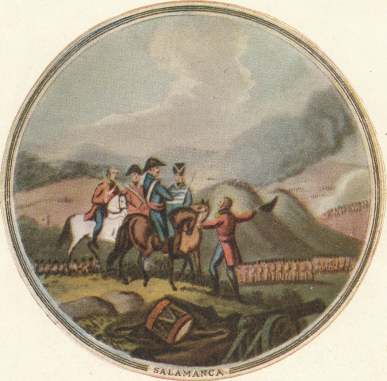Bitwa pod Salamanką, 1815, 1910 autorstwa Edward Orme