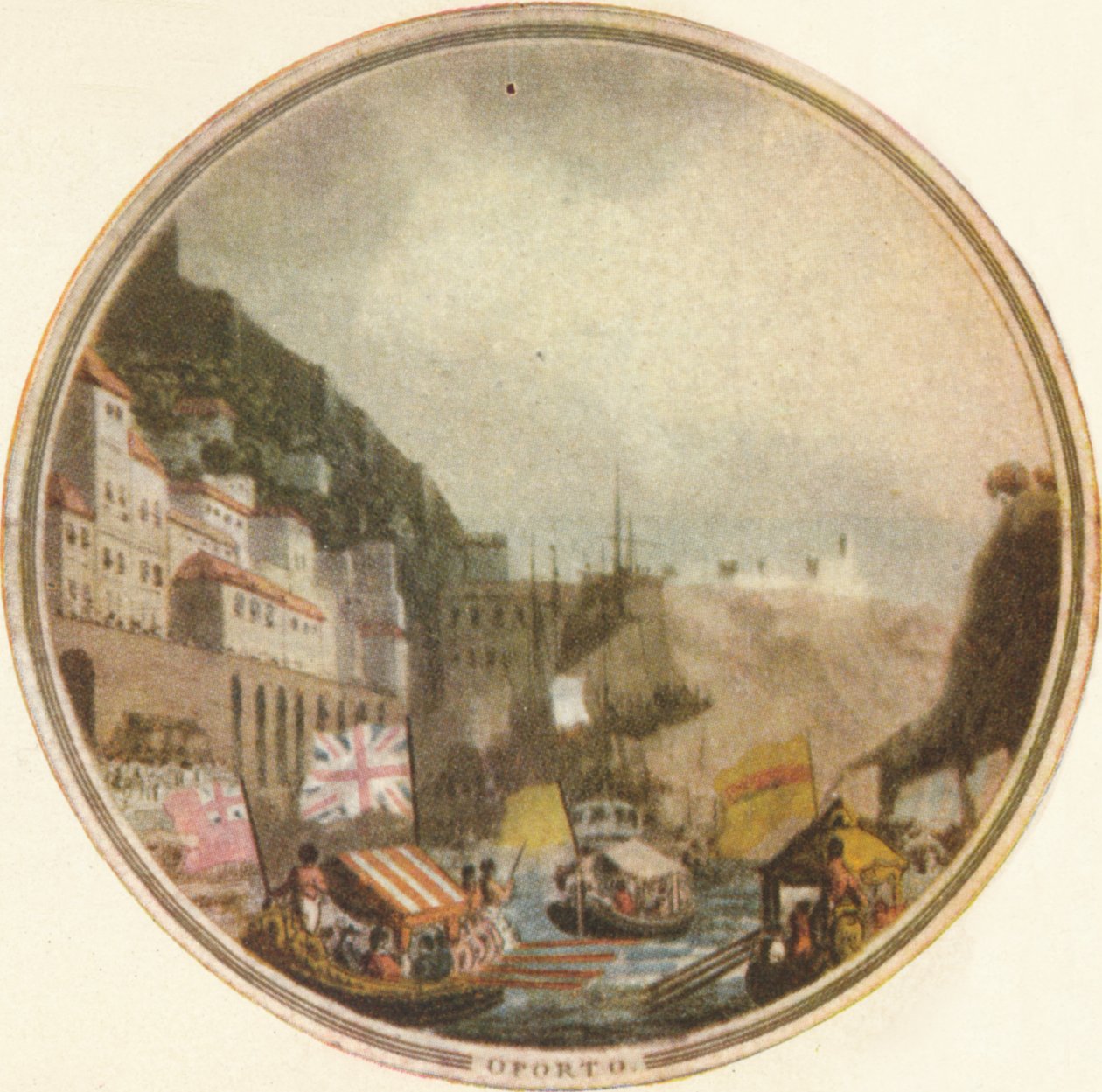 Pasaż Douro, 1815, 1910 autorstwa Edward Orme