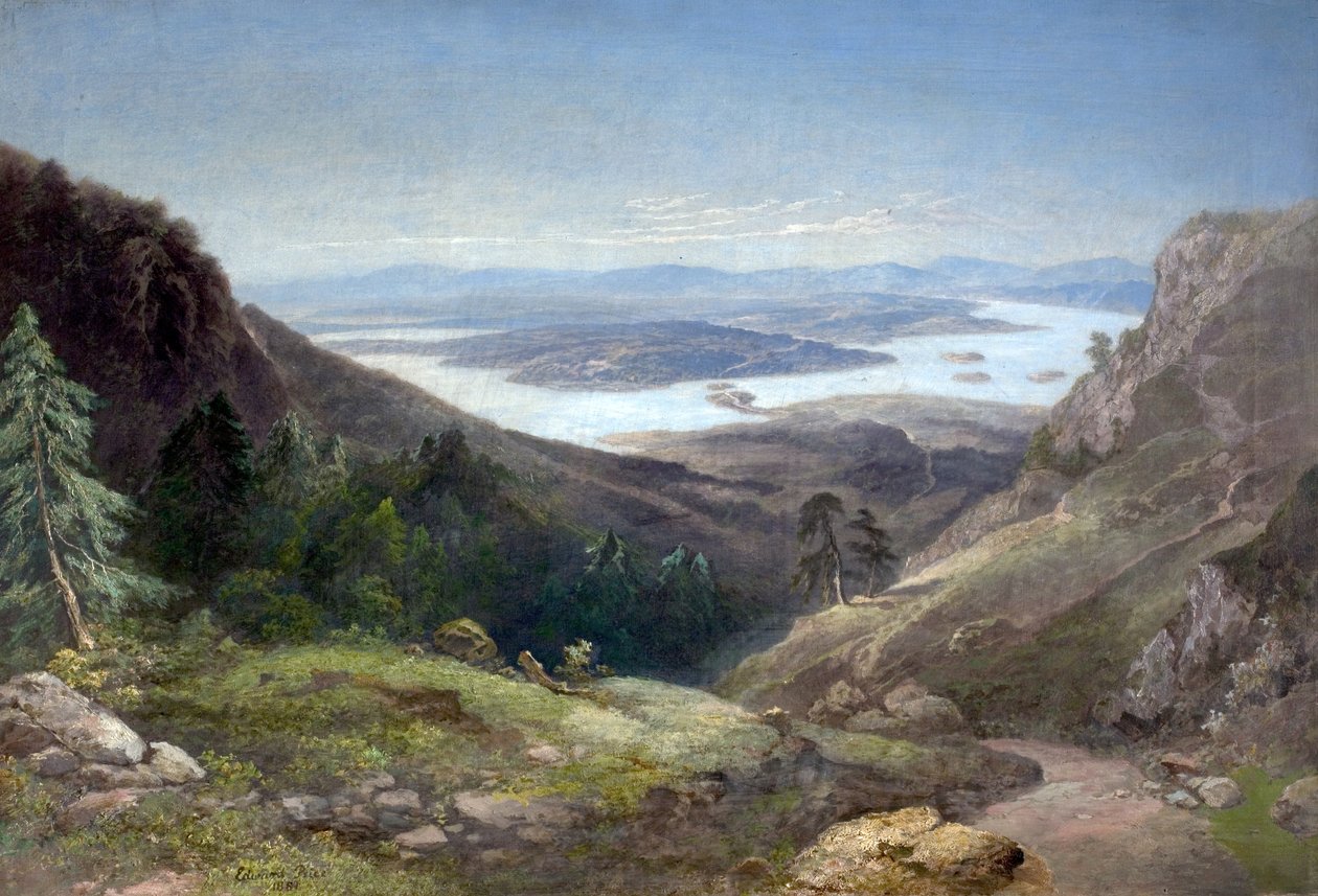 Norwegia, 1881 r. autorstwa Edward Price