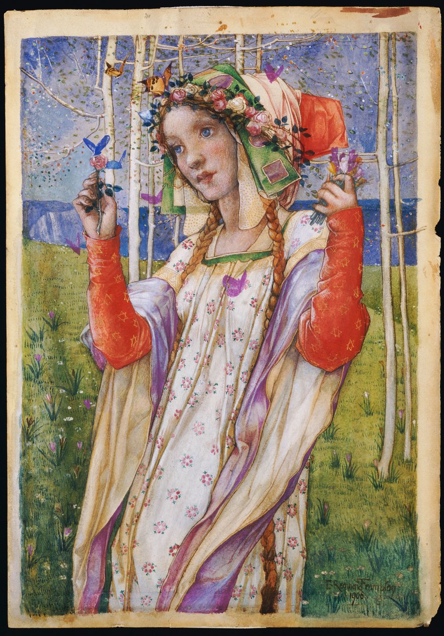 Kraina Bajek, 1906 autorstwa Edward Reginald Frampton