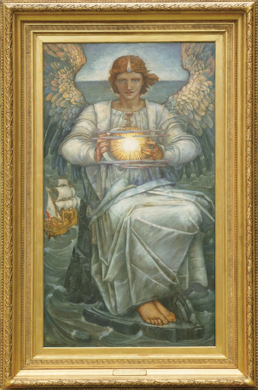 Anioł morza autorstwa Edward Reginald Frampton