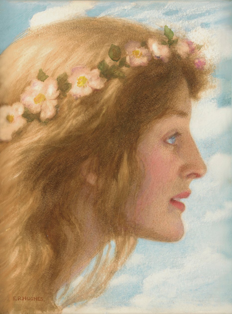 Dzień (ołówek i akwarela) autorstwa Edward Robert Hughes