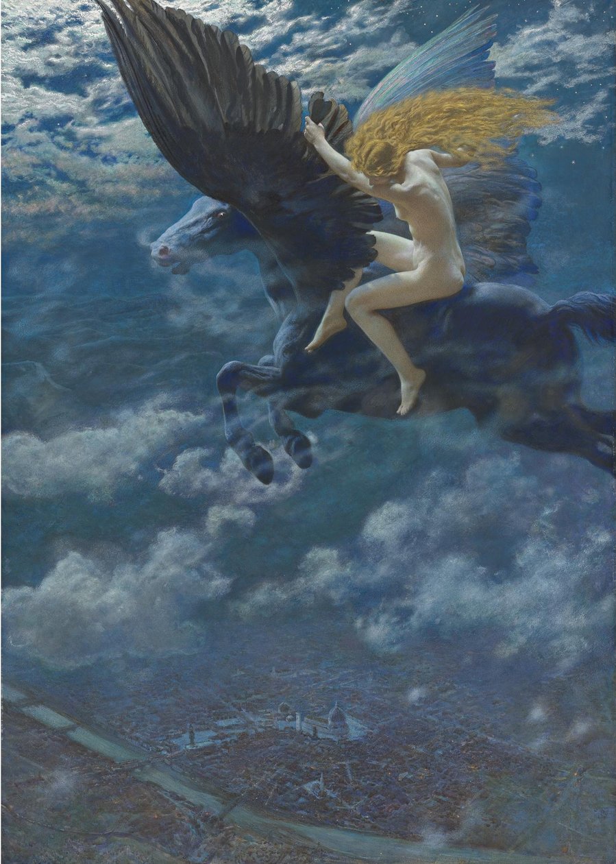 Senna sielanka Walkiria, ok. 1930 1902 autorstwa Edward Robert Hughes