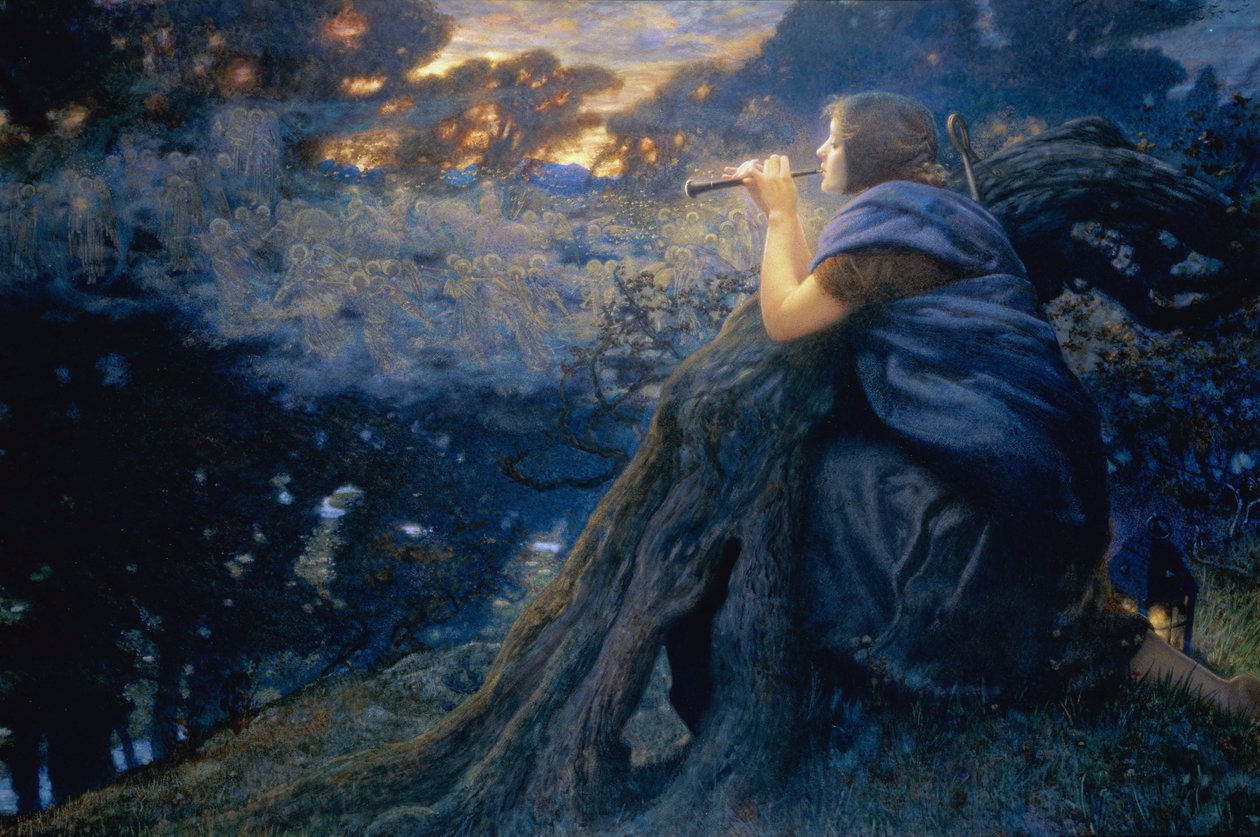 Nieznany obraz autorstwa Edward Robert Hughes