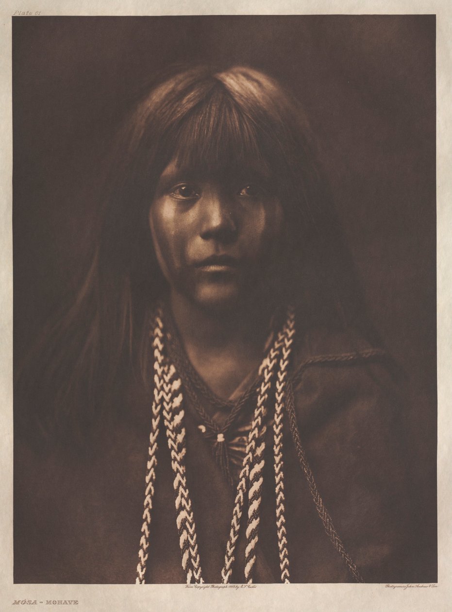 Portfolio II, płyta 61: Mósa-Mohave autorstwa Edward S. Curtis