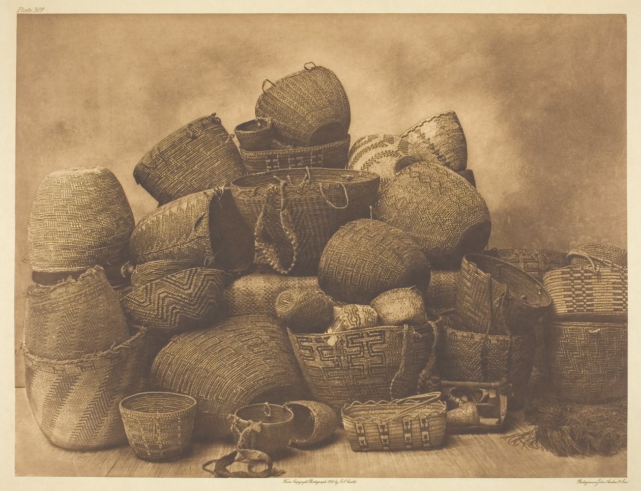 Puget Sound Baskets autorstwa Edward S. Curtis