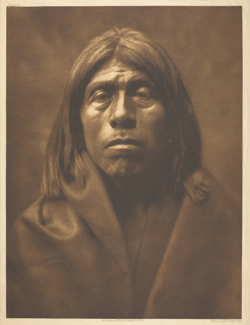 Quniaika - Mohave autorstwa Edward S. Curtis