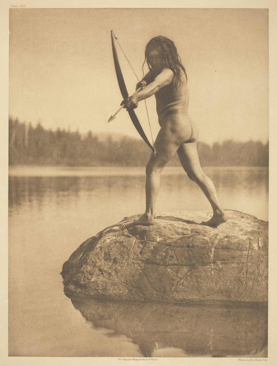 The Bowman autorstwa Edward S. Curtis