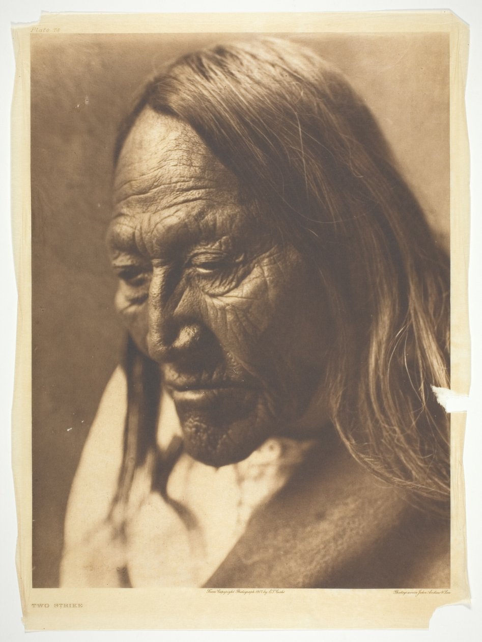 Dwa Uderzenia autorstwa Edward S. Curtis