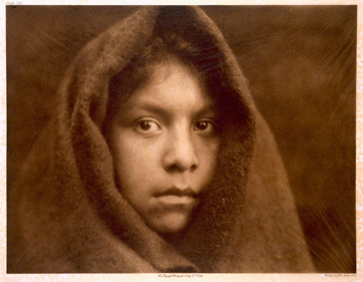Dziewica Makah autorstwa Edward Sheriff (after) Curtis