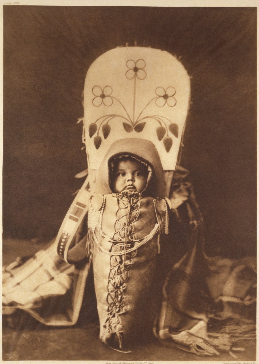 Nez Perce Babe autorstwa Edward Sheriff (after) Curtis
