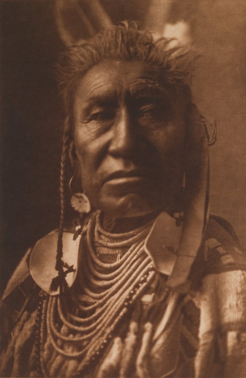 Pokazy ryb - Apsaroke autorstwa Edward Sheriff Curtis