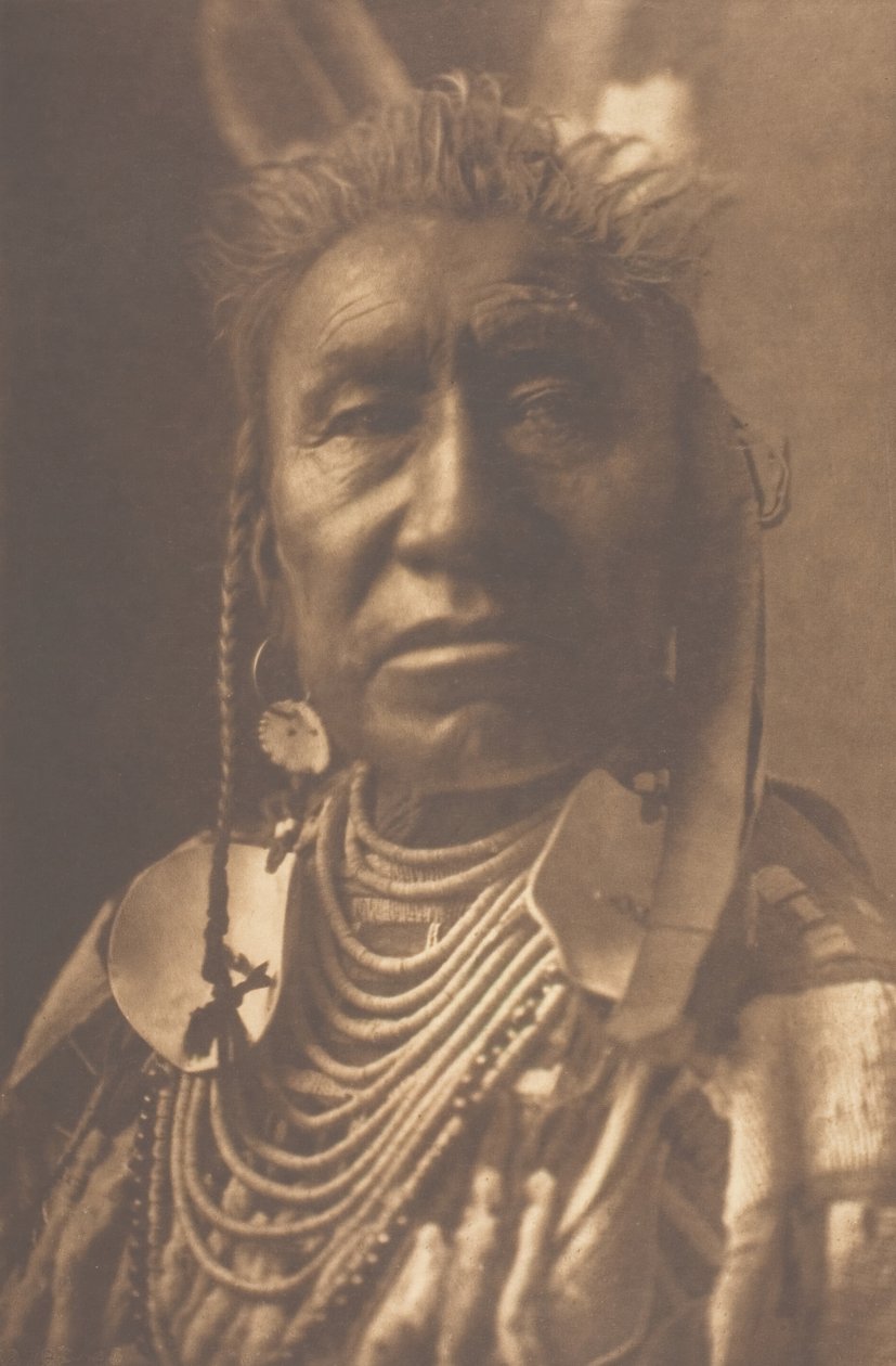 Pokazy rybne - Apsaroke, 1908. autorstwa Edward Sheriff Curtis