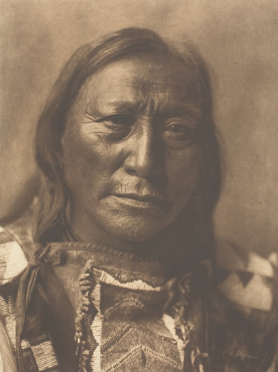 Niedźwiedź z pustym rogiem, 1907. autorstwa Edward Sheriff Curtis