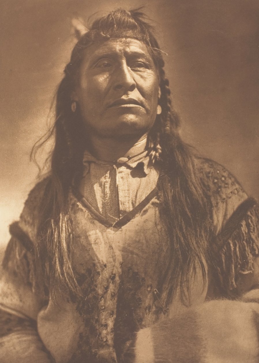 Nowa skrzynia - Piegan, autorstwa Edward Sheriff Curtis