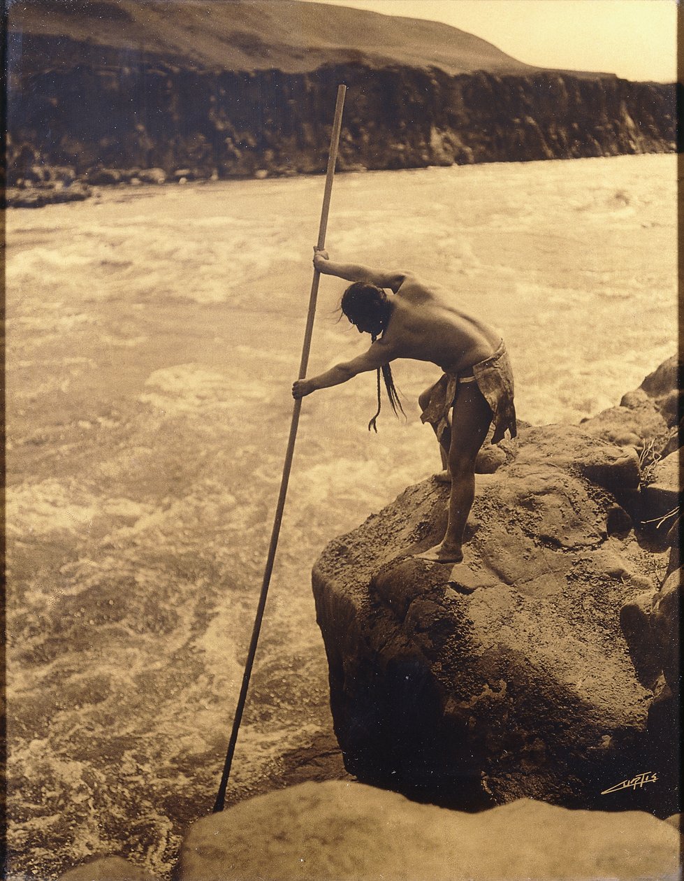 Rybak, Wisham autorstwa Edward Sheriff Curtis