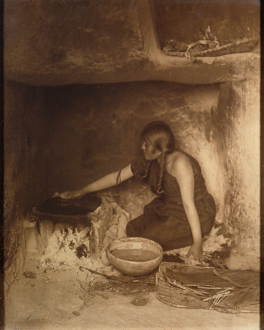 Twórca Piki, Mydło autorstwa Edward Sheriff Curtis