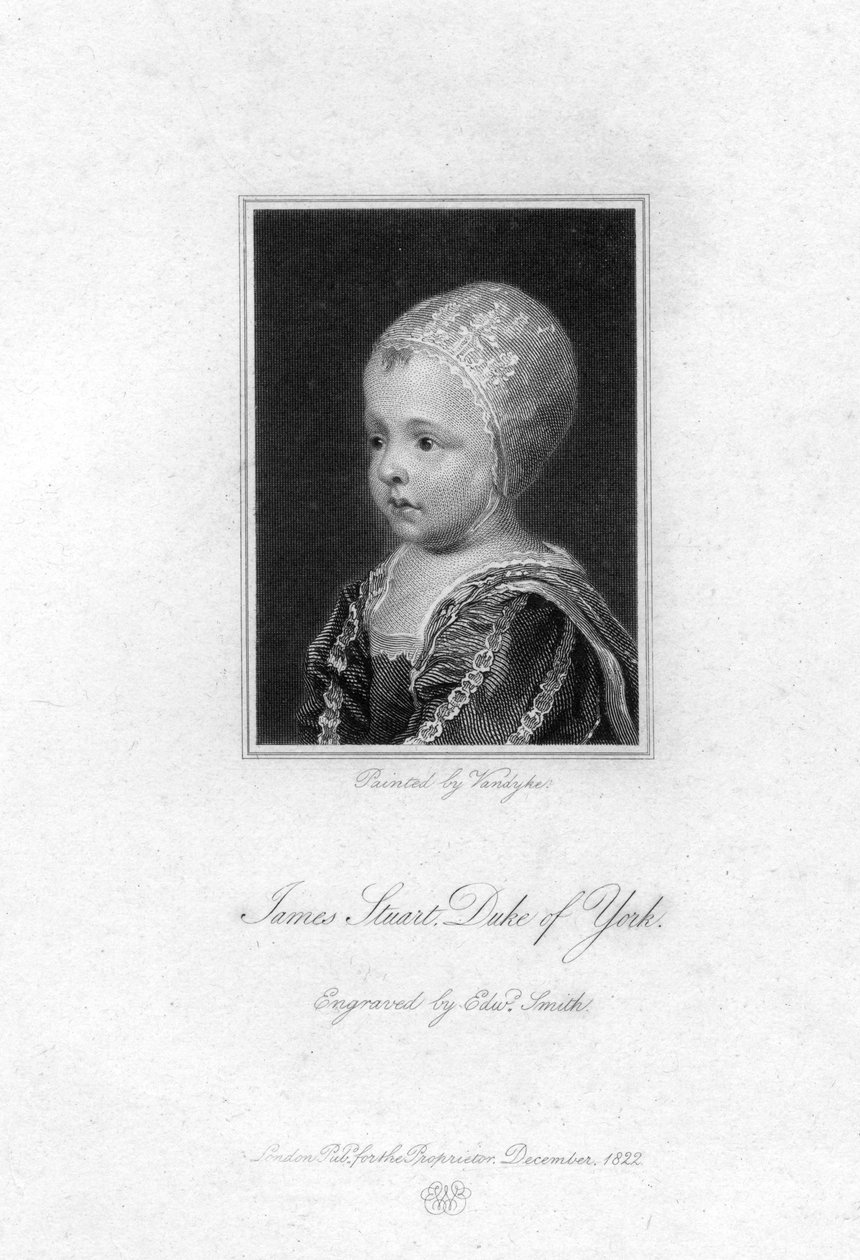 James Stuart, książę Yorku, 1822. autorstwa Edward Smith