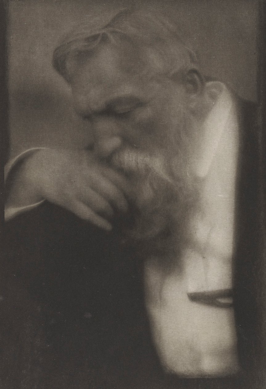 Auguste Rodin autorstwa Edward Steichen