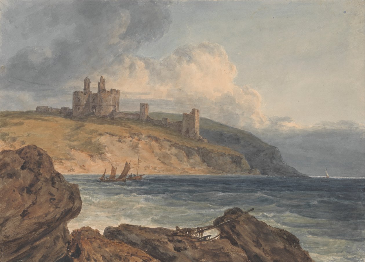 Zamek Dustanborough autorstwa Edward Swinburne