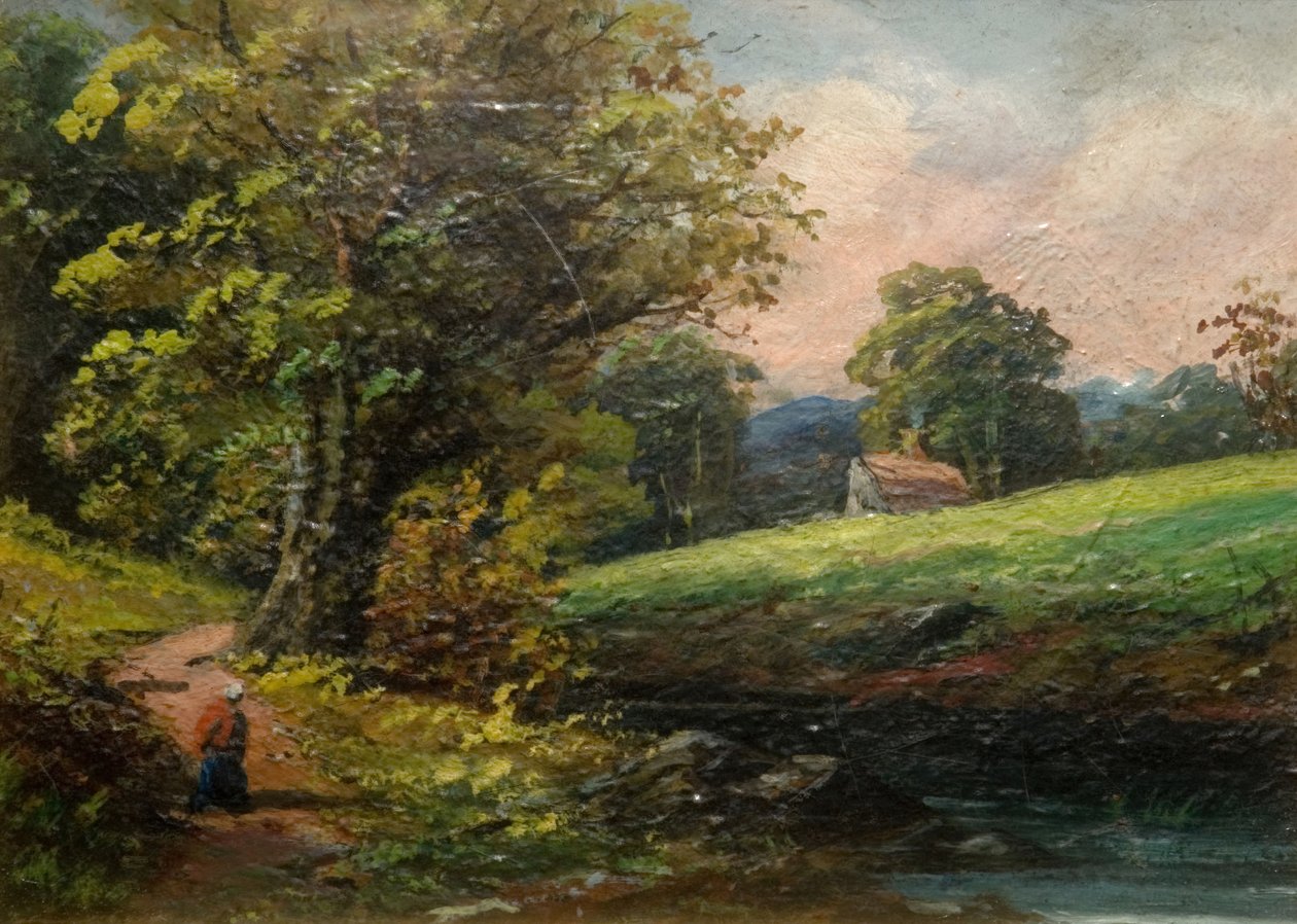 Dingles w pobliżu Sarehole XIX wieku. autorstwa Edward Wilden