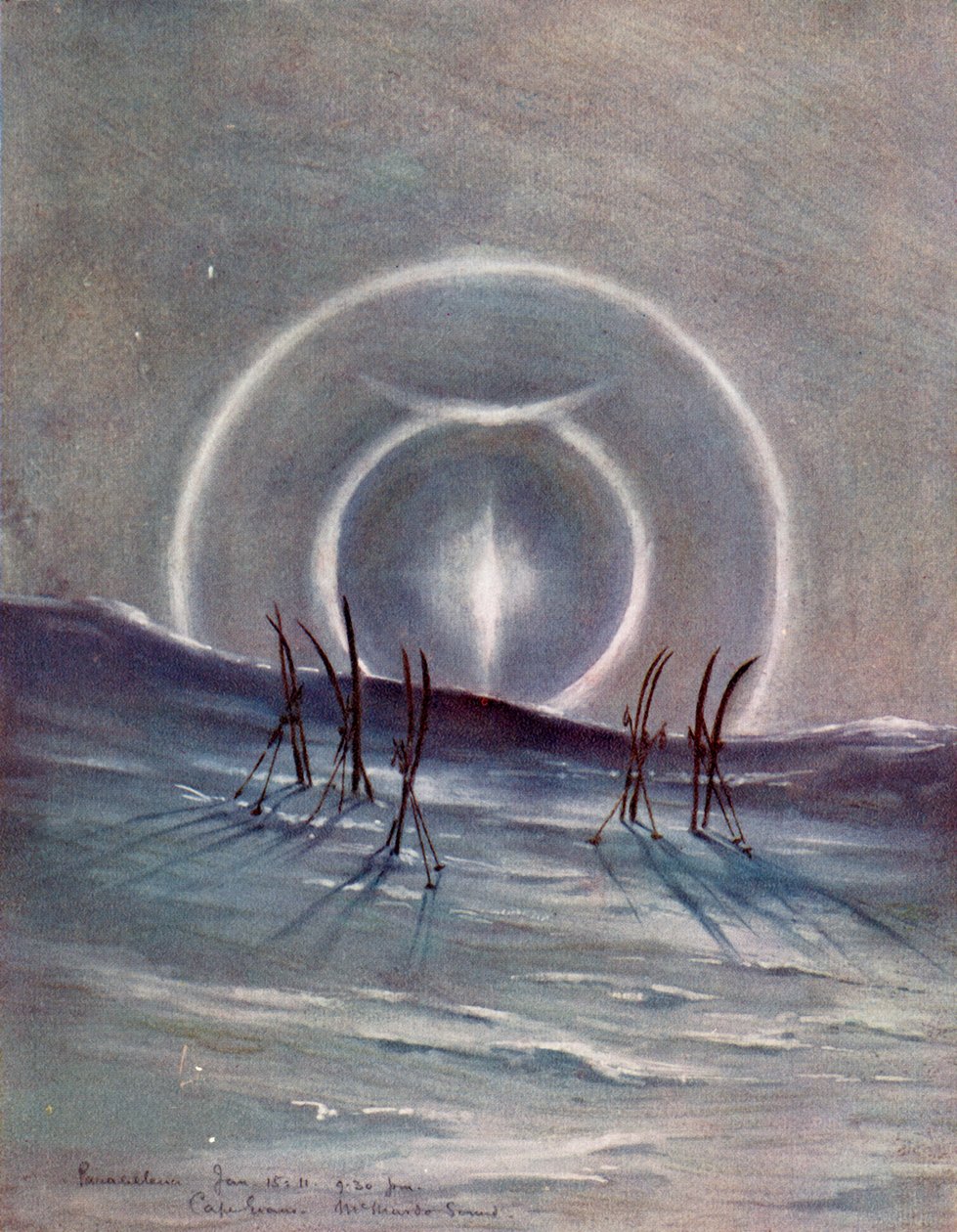 Paraselene, 15 czerwca 1911, 1913 autorstwa Charles Edward Wilson