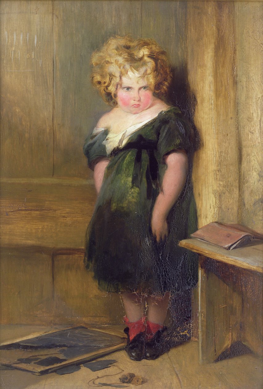 Niegrzeczne dziecko autorstwa Edwin Landseer