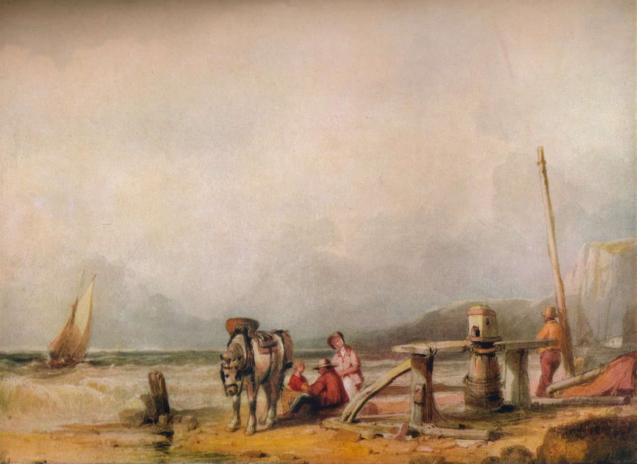 „Pejzaż morski”, ok. 1845 r. autorstwa Edwin Aaron Penley