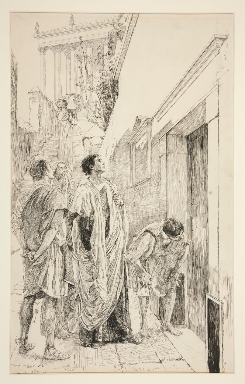 Droga Efezu: autorstwa Edwin Austin Abbey