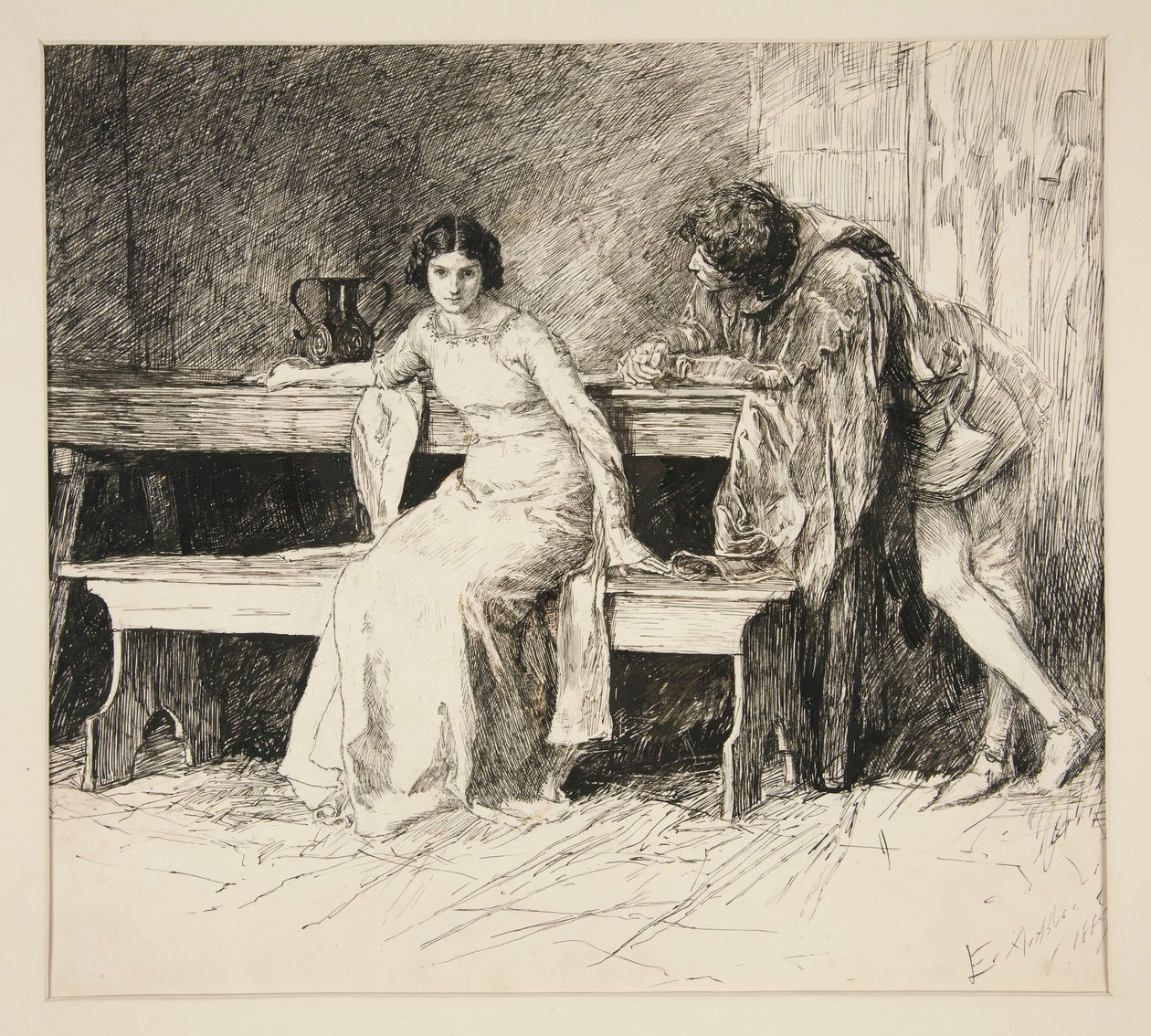 Fentona: autorstwa Edwin Austin Abbey