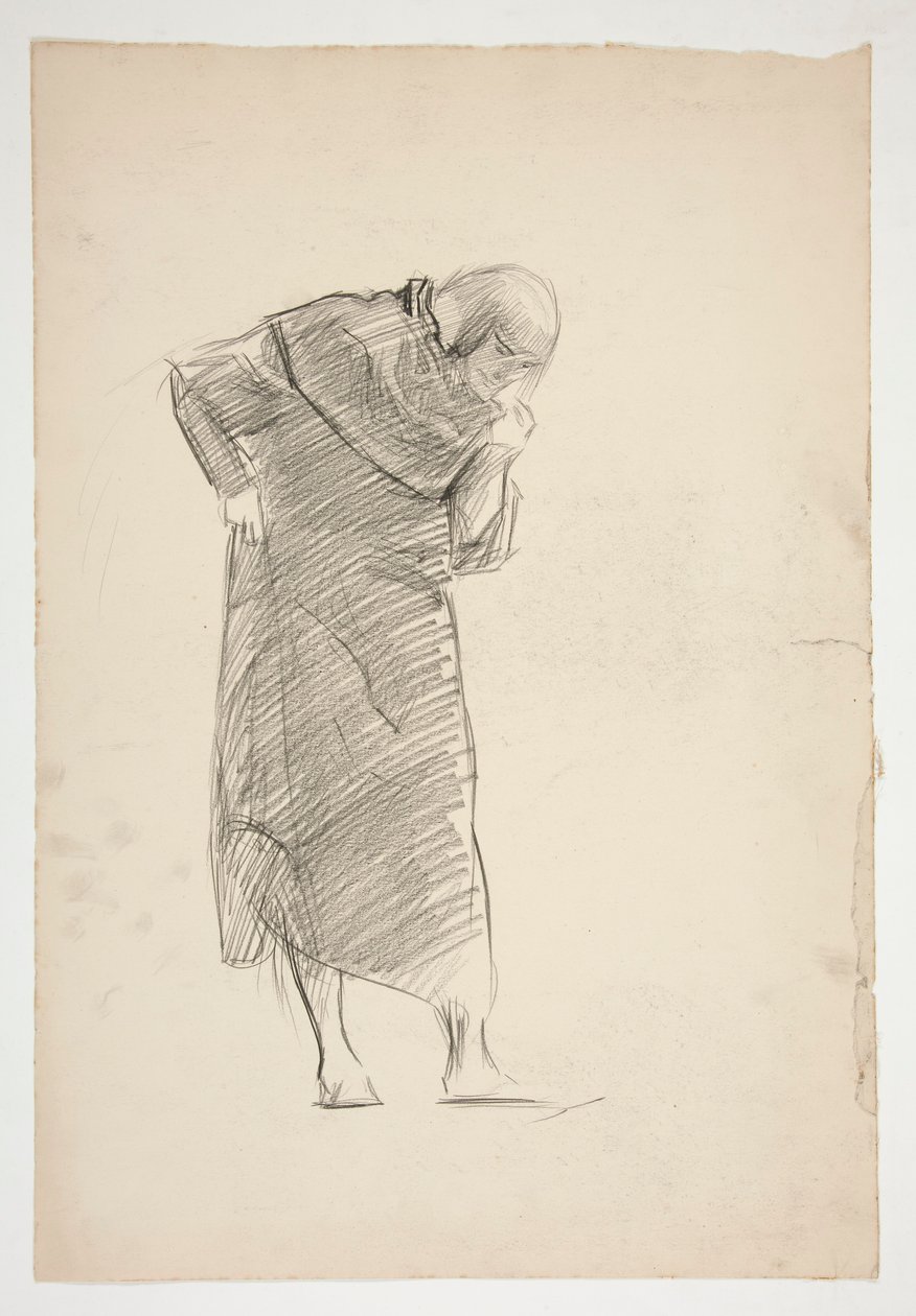 Studium postaci dla autorstwa Edwin Austin Abbey
