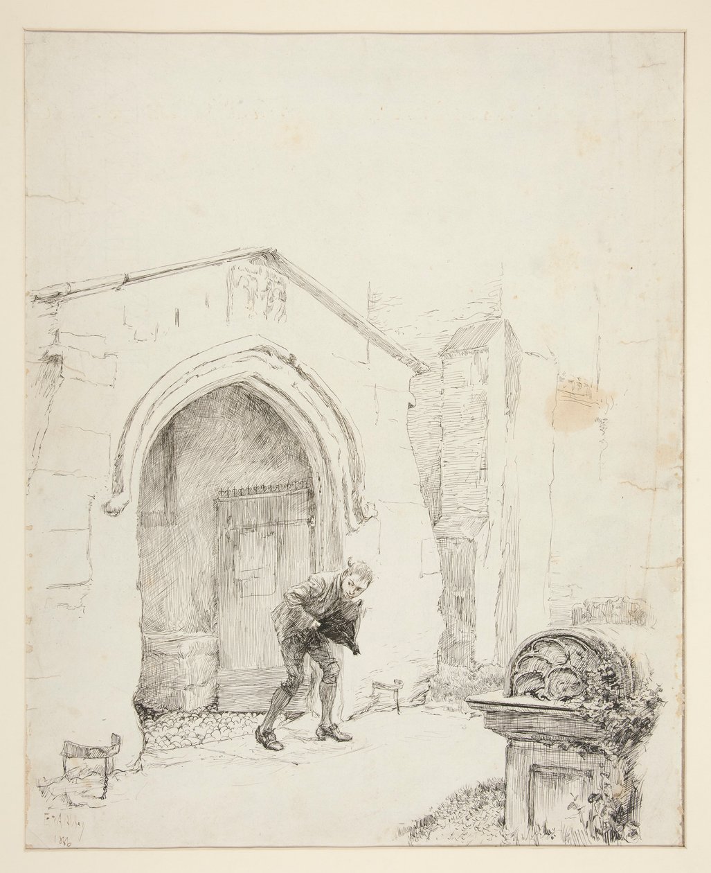 Ilustracja do autorstwa Edwin Austin Abbey