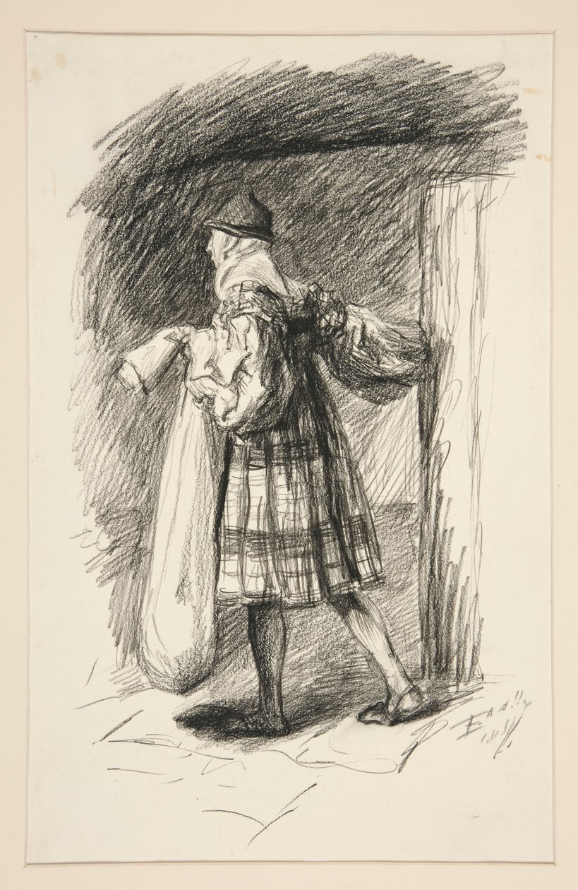 Zarządzaj z Ragozine autorstwa Edwin Austin Abbey