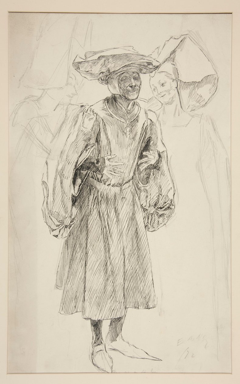 Rosalin i Maria: autorstwa Edwin Austin Abbey