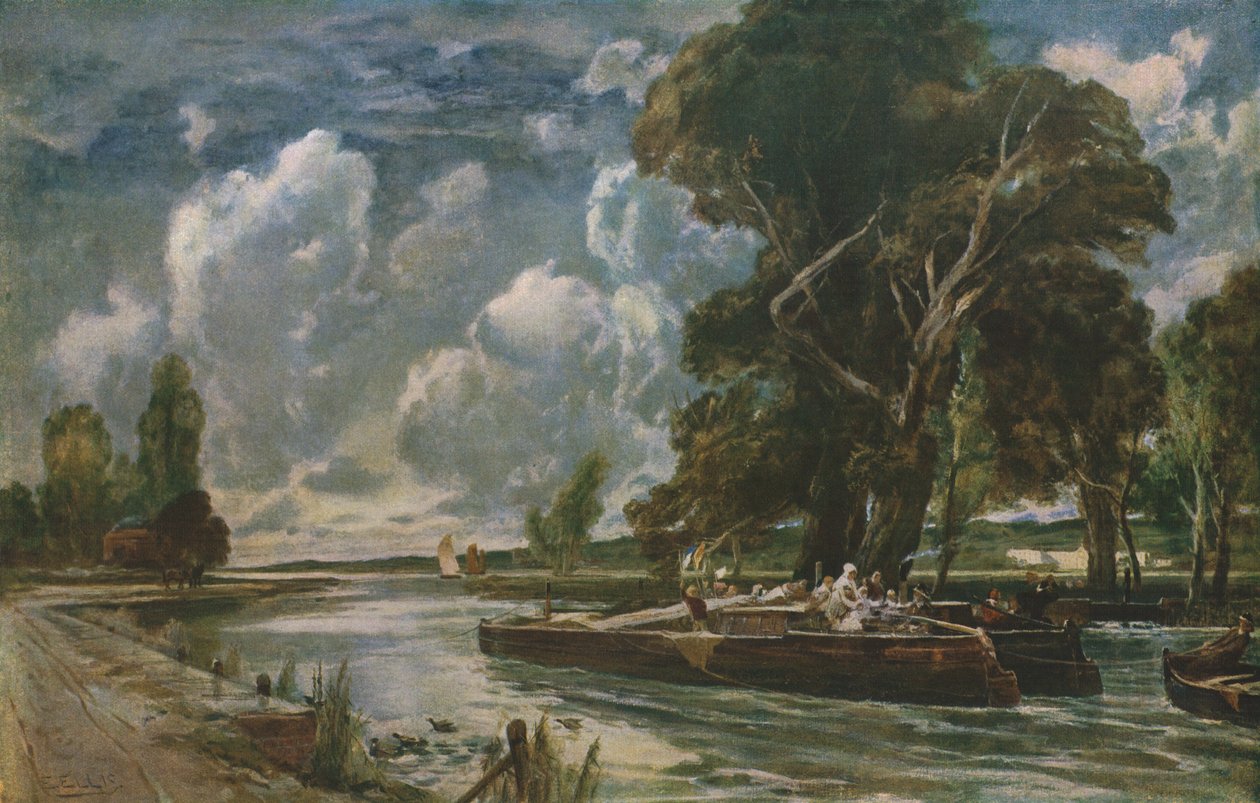 Urodziny Kapitana, koniec XIX wieku, ok. 1930. autorstwa Edwin Ellis