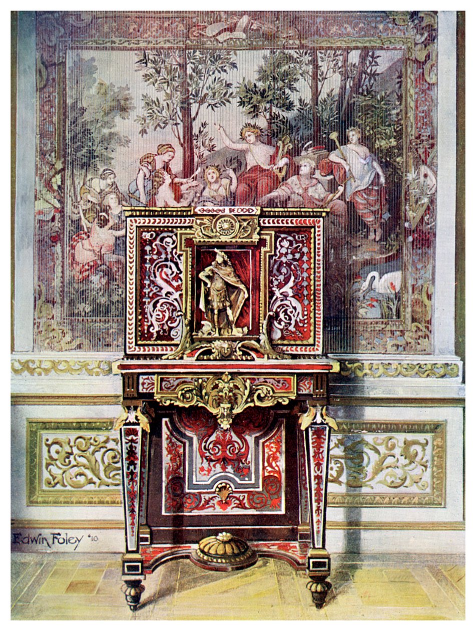 Pudełko na ślub Boulle, 1910. autorstwa Edwin Foley