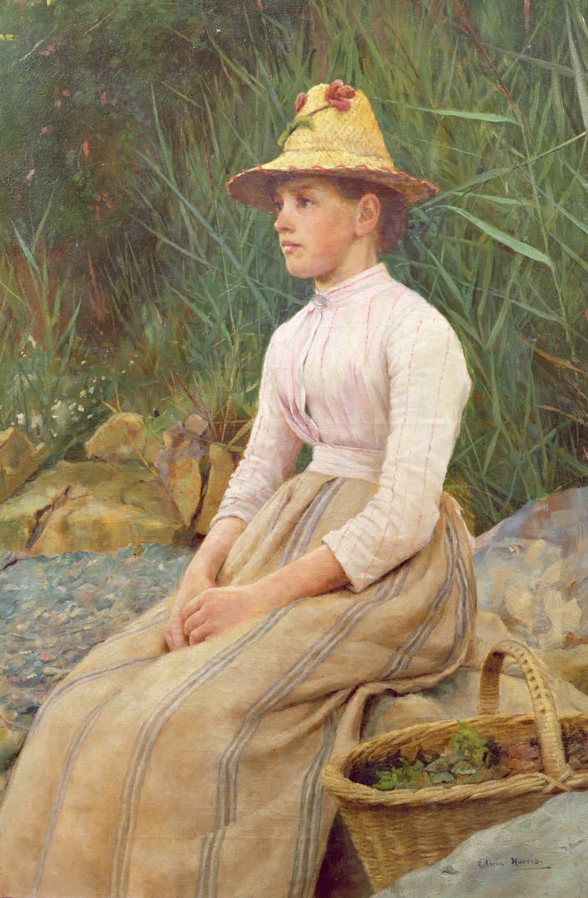 Siedząca Pani autorstwa Edwin Harris