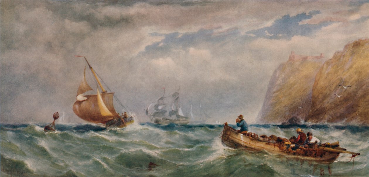 Seapiece, XIX-XX w., 1935 autorstwa Edwin Hayes