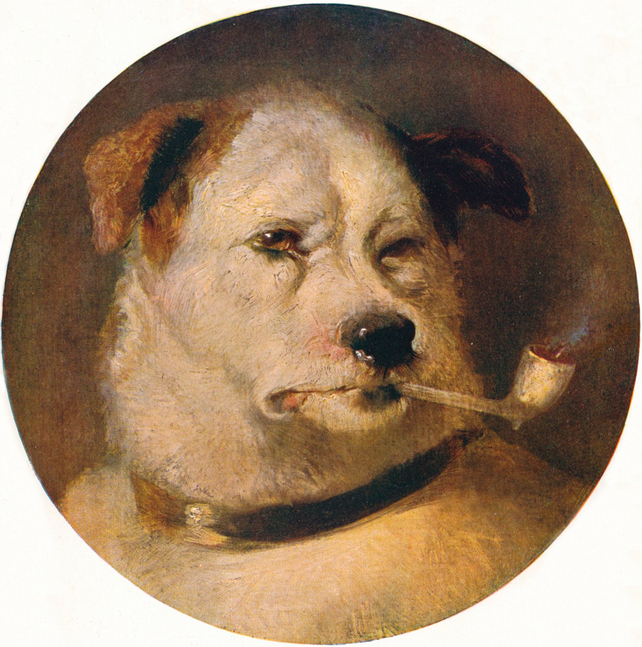 Jack w biurze, c1842 1904 autorstwa Edwin Landseer