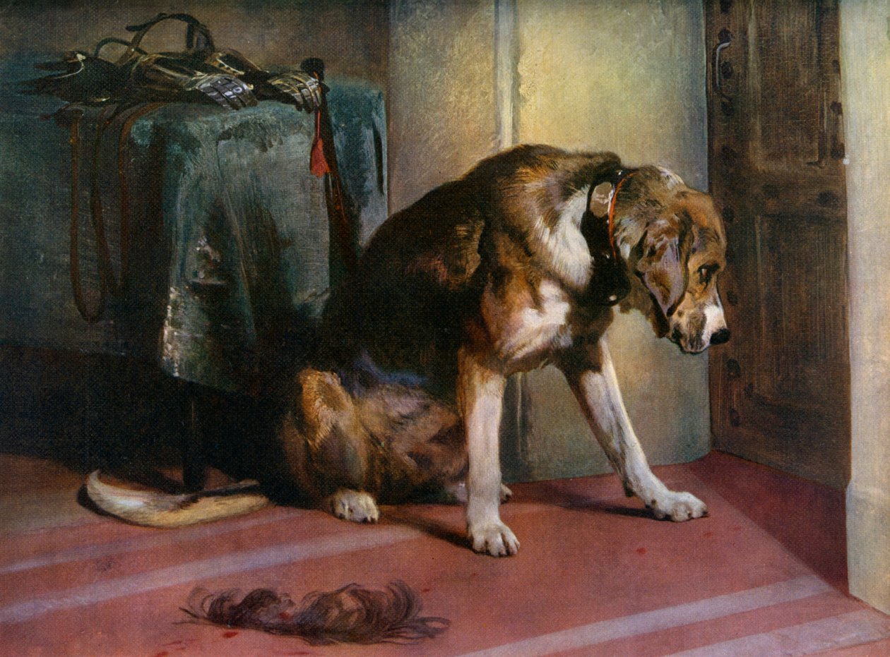 Napięcie, XIX wiek, 1912. autorstwa Edwin Landseer