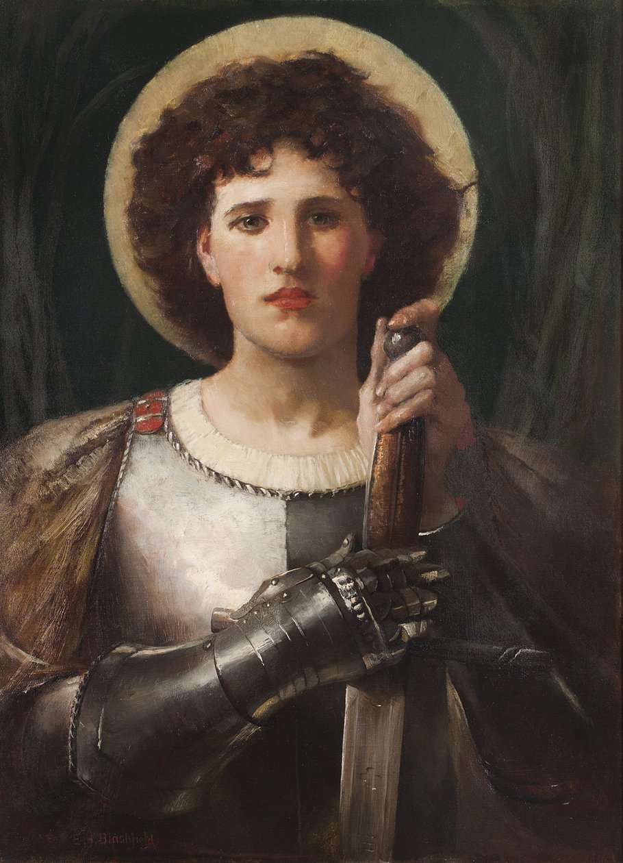 święty Michał autorstwa Edwin Howland Blashfield