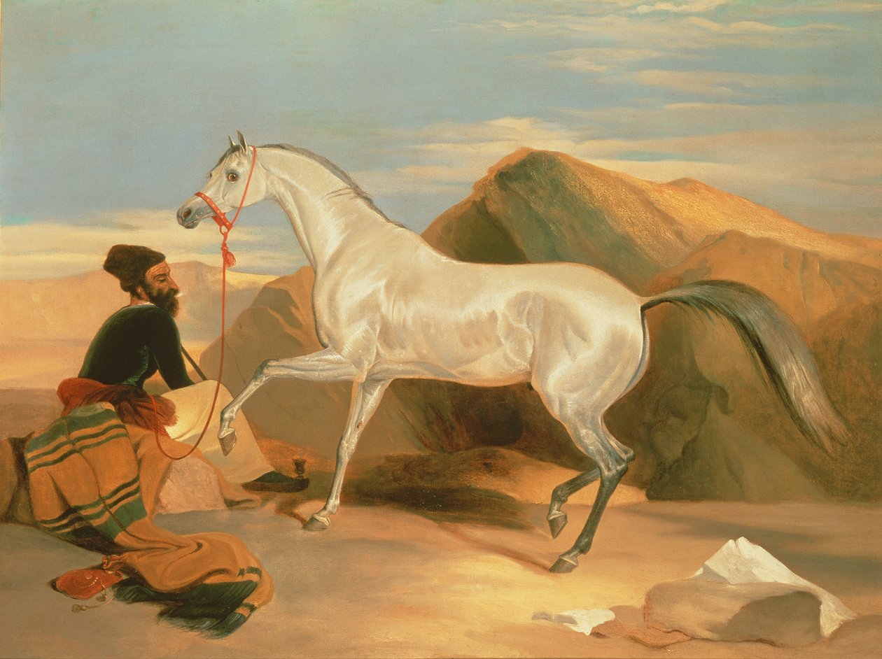 Ogier Arabski autorstwa Edwin Landseer