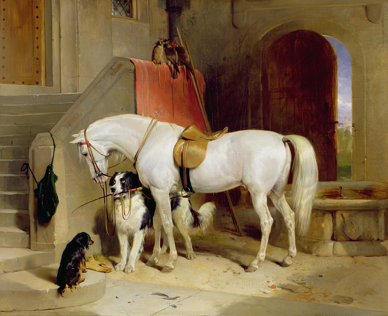 Ulubione księcia Jerzego autorstwa Edwin Landseer